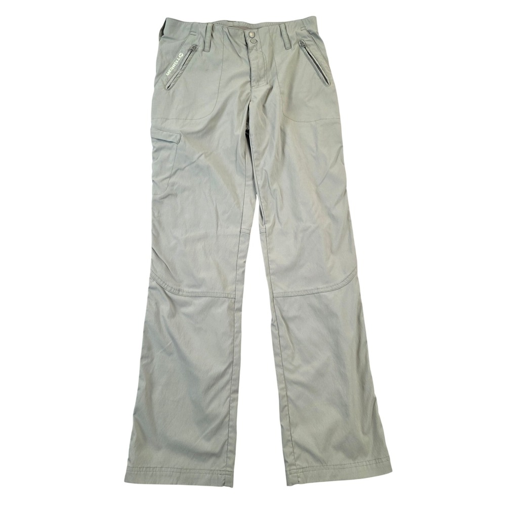 Merrell M-Select Wick‎ Hiking Pants Womens 2 Sage Green Stretch Active Gorpcore